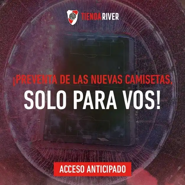 Image from Lea Vaquila - Periodismo River Plate 🐔: 💲Precio de la nueva camiseta de RIVER titular y suplente en @tiendar...