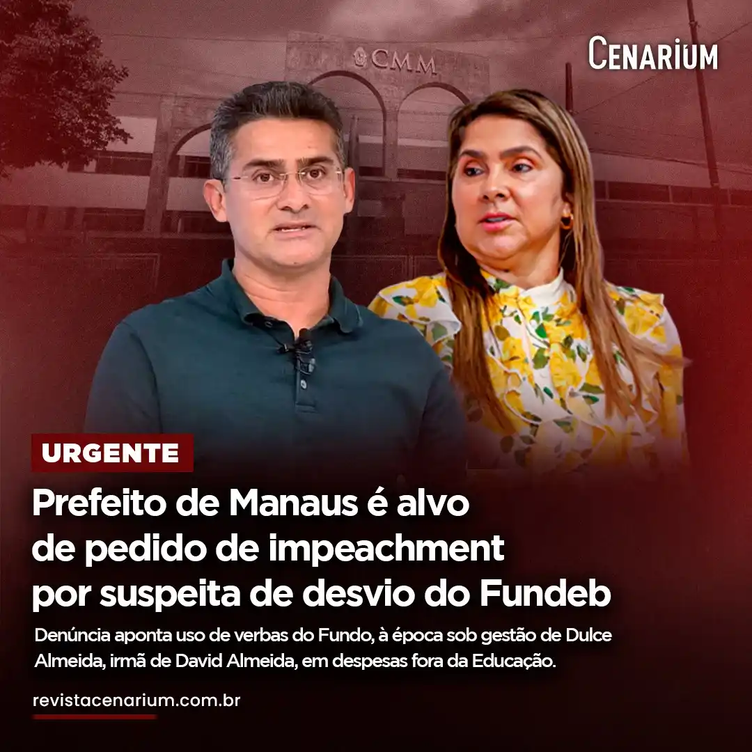 Image from CENARIUM: 📢 *Prefeito de Manaus é alvo de pedido de impeachment por suspeita de...