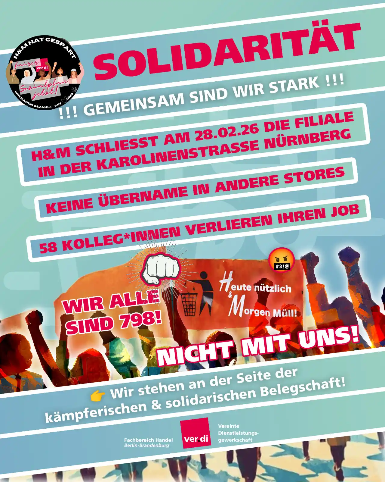 ver.di Handel Berlin-Brandenburg Infokanal post