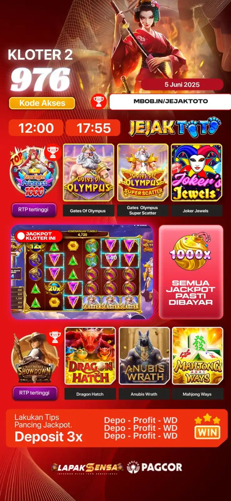 INFO GACOR JEJAKTOTO post