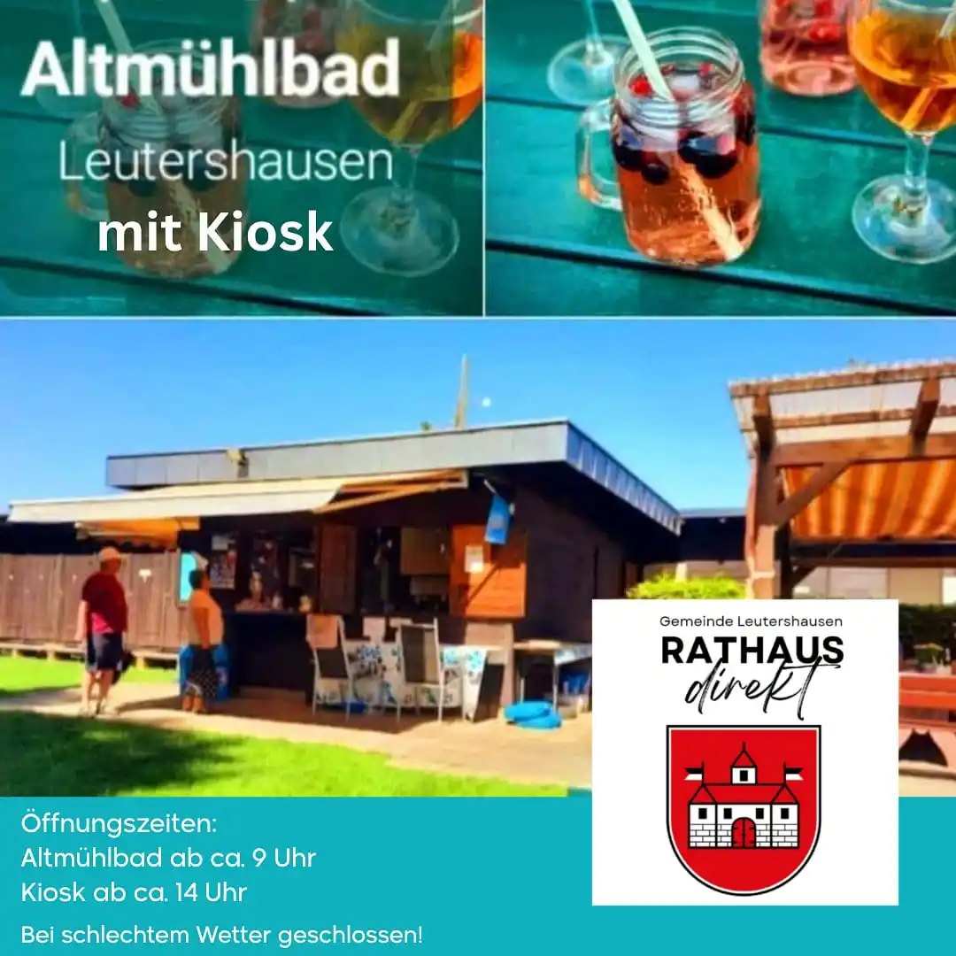 Image from regionaL Leutershausen: *Stadt Leutershausen* _RATHAUS direkt!_ *Die ersten Sommertage genieß...