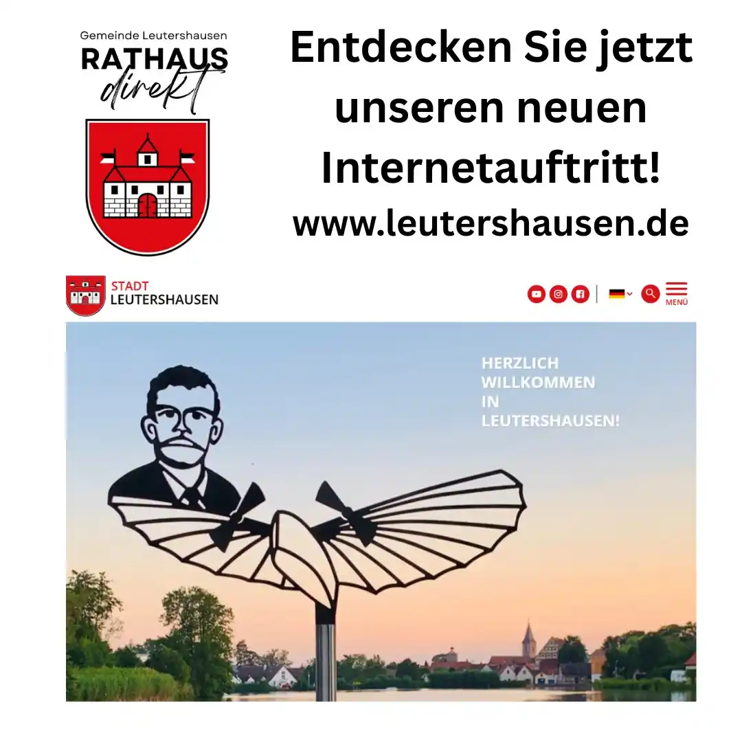 Image from regionaL Leutershausen: *Stadt Leutershausen* _RATHAUS direkt!_ *Neuer Internetauftritt der S...
