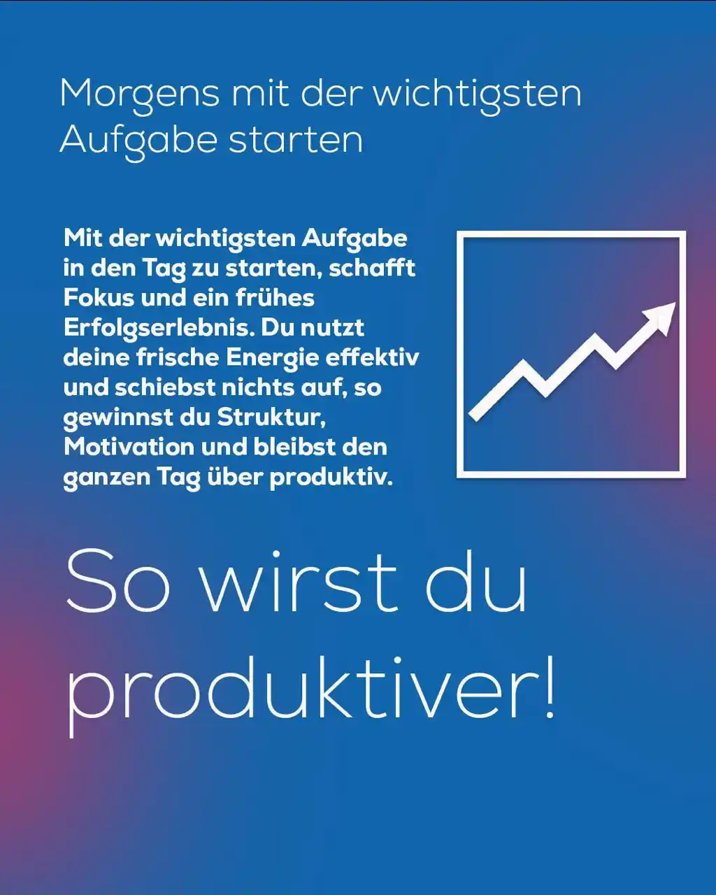 Image from FUWE GmbH : 🔑 Starte mit dem Wichtigsten – nicht mit dem Dringendsten! Wenn du mo...