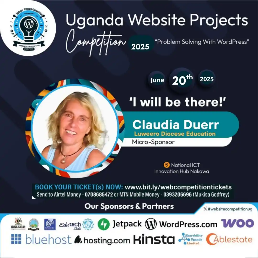 Image from Sharebility Uganda EduTech Channel: 🙏 Thank you Claudia Duerr from Luweero Diocese Education for supporti...