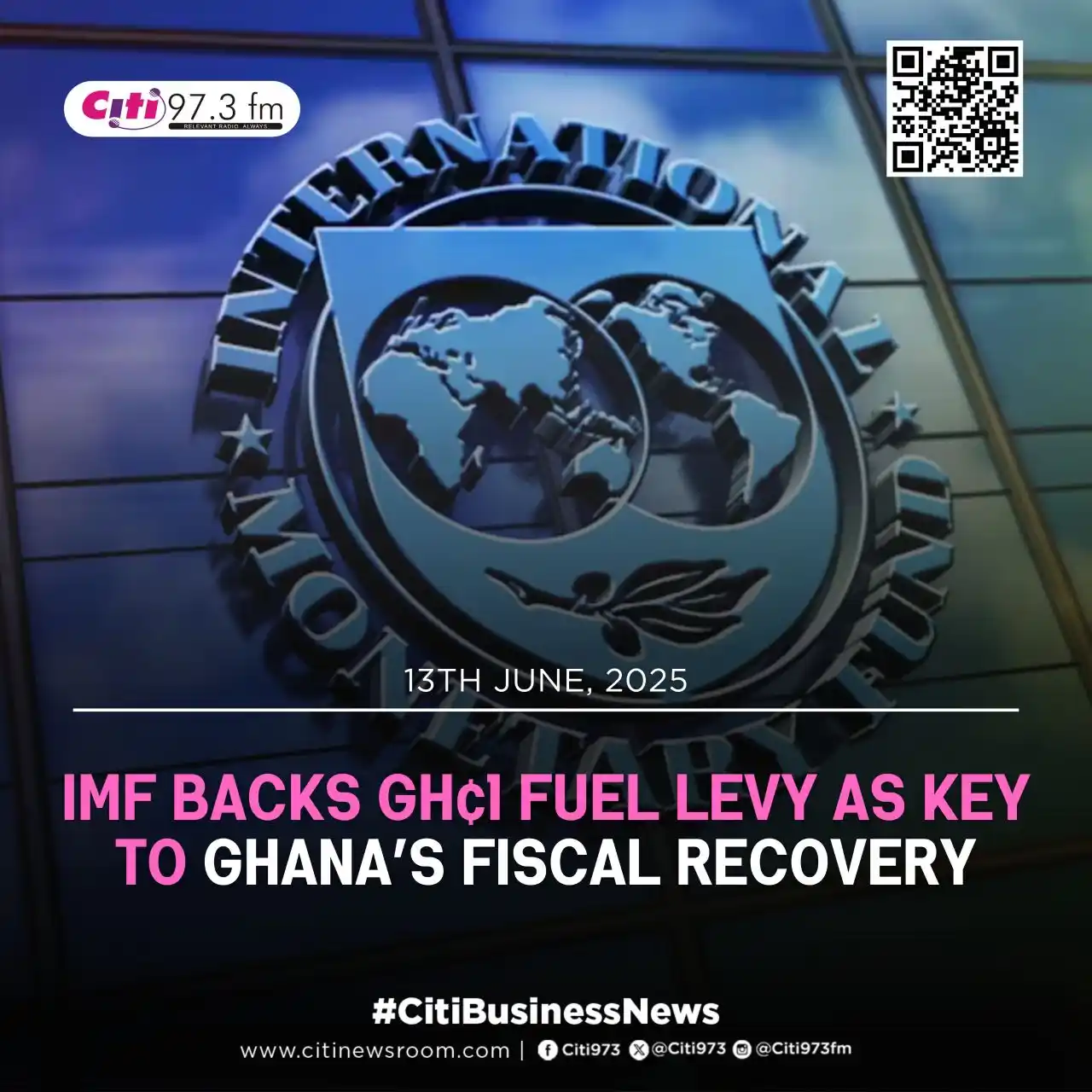 Image from Citi Newsroom: The International Monetary Fund (IMF) has endorsed Ghana’s Energy Sect...