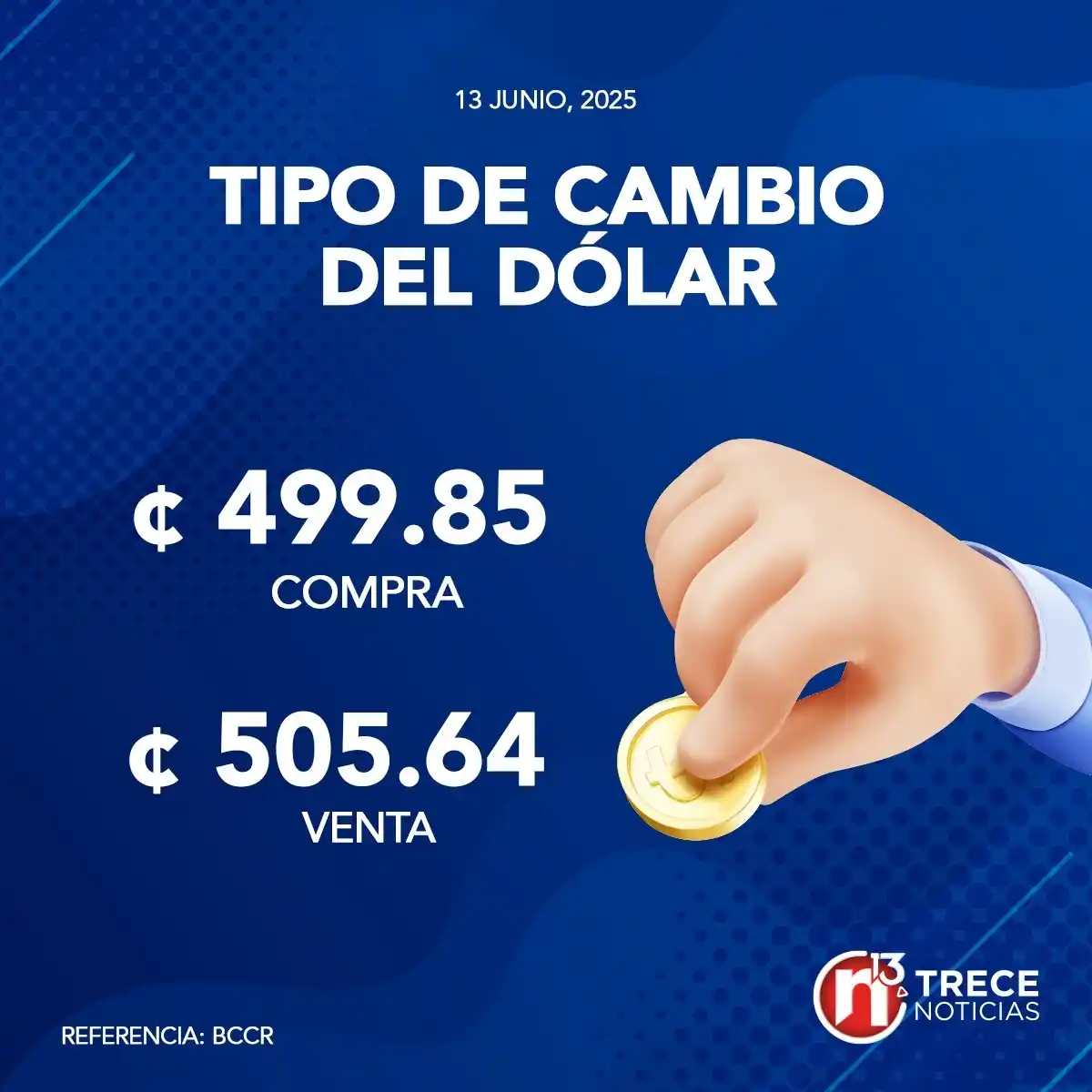 Image from Sinart Digital: Tipo de cambio de referencia del dólar para el día de hoy, según el Ba...