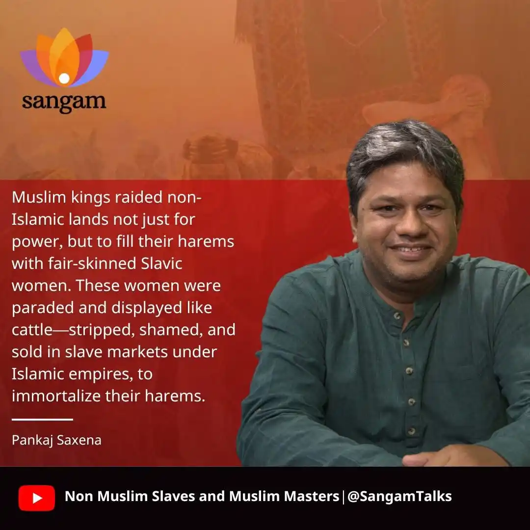 Image from SangamTalks: Title - Non Muslim Slaves and Muslim Masters Complete video: https://z...
