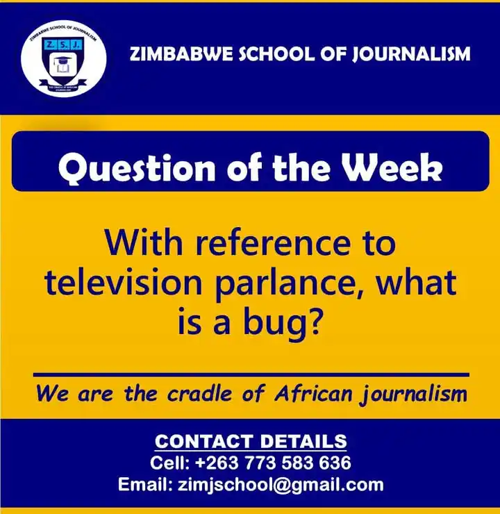 Zimbabwe School of Journalism post