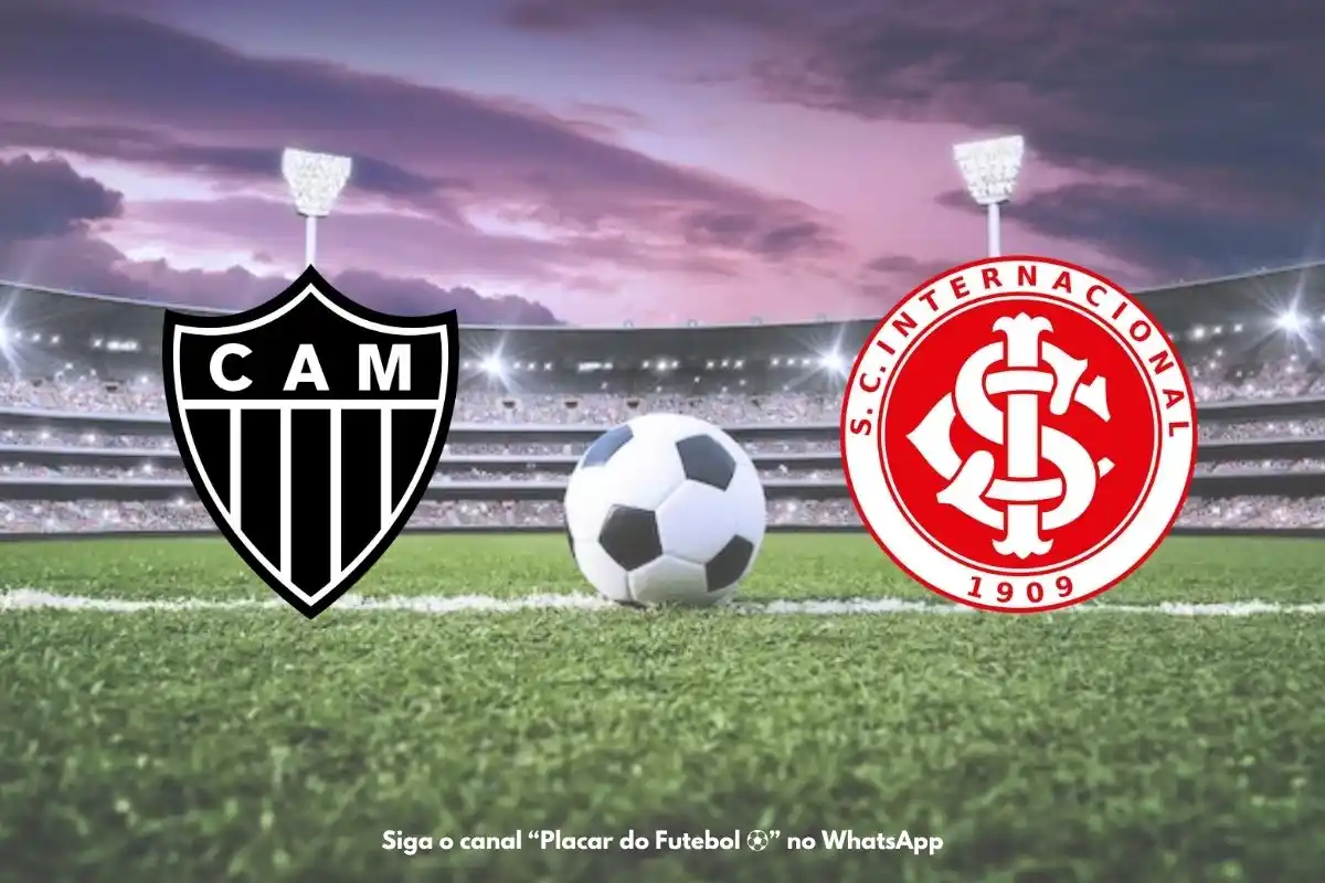 Image from Placar do Futebol ⚽: ⚽ Atlético-MG x Internacional 🏆 Brasileirão 🎲 12ª rodada ⏰ 21h30 🏟️...