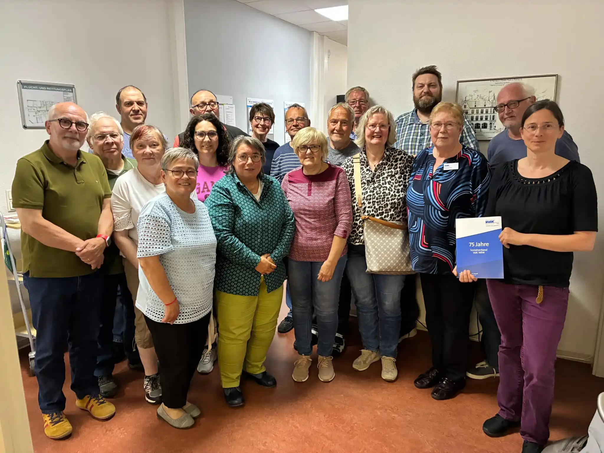 Image from Sozialverband VdK NRW: Auf Einladung der Vorsitzenden Astrid Marke und den Mitgliedern der *S...