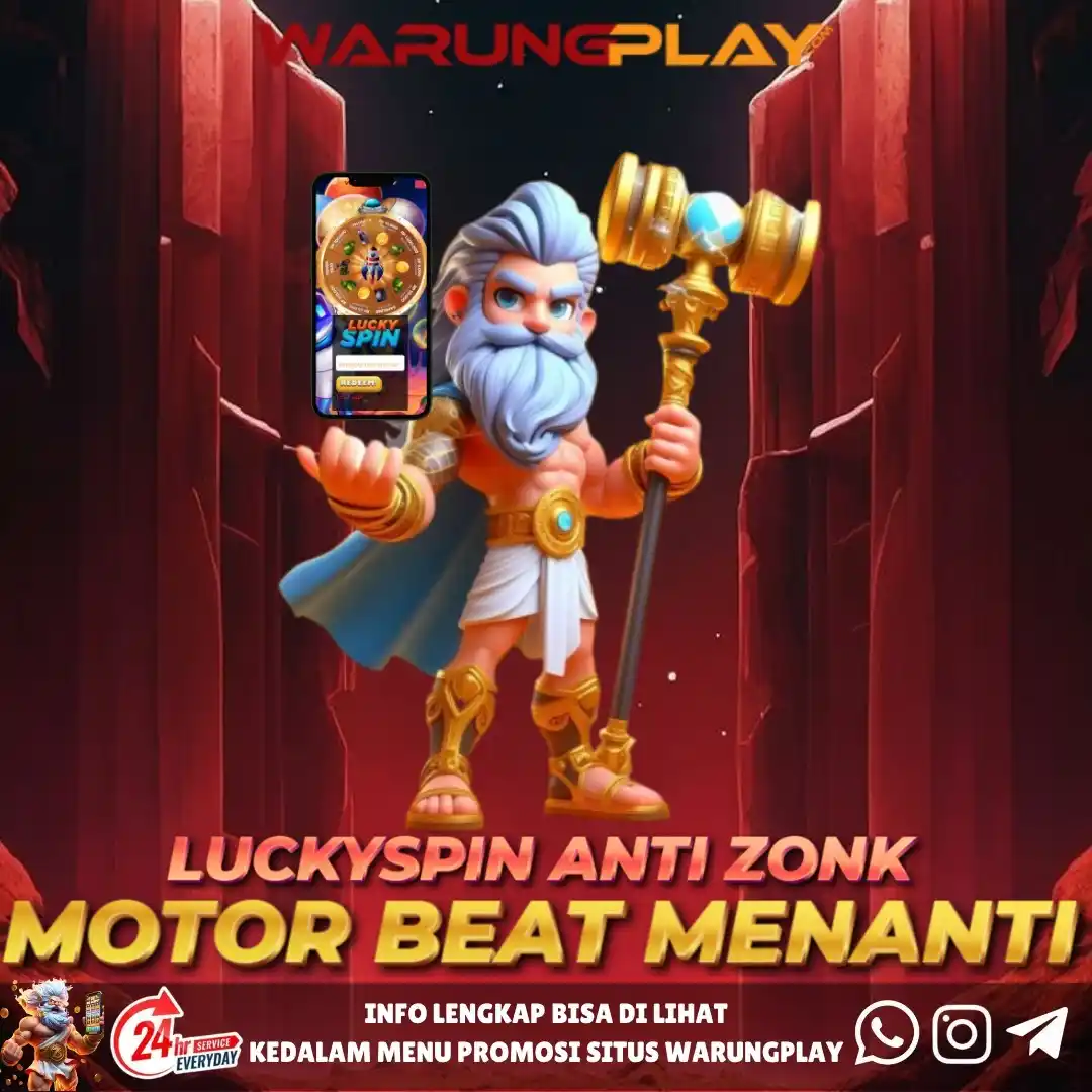 Image from INFO SITUS SLOT VIRAL WARUNGPLAY SLOT TERGACOR SEASIA NO 1 TERPERCAYA: 🔥🔥🔥BONUS LUCKYSPIN ANTI ZONK 🔥🔥🔥 bagi kalian yang ingin mendap...