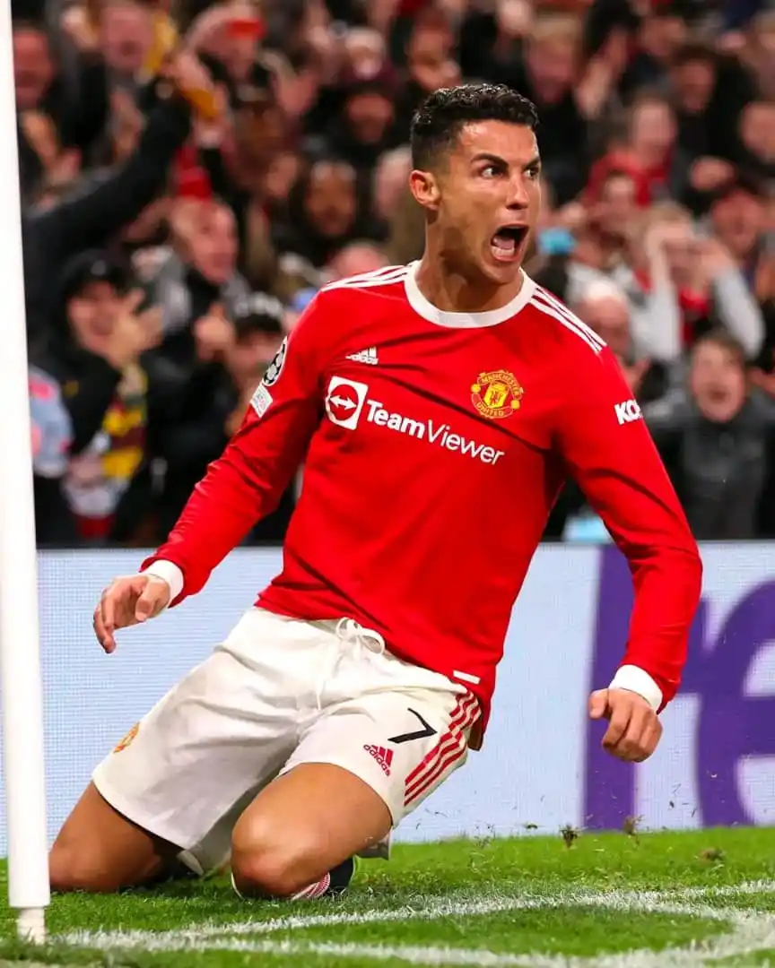 Image from FABRIZIO ROMANO CANAL OFICIAL: 💭🔴 Cristiano Ronaldo's first season back at Man United in 2021/22: ...