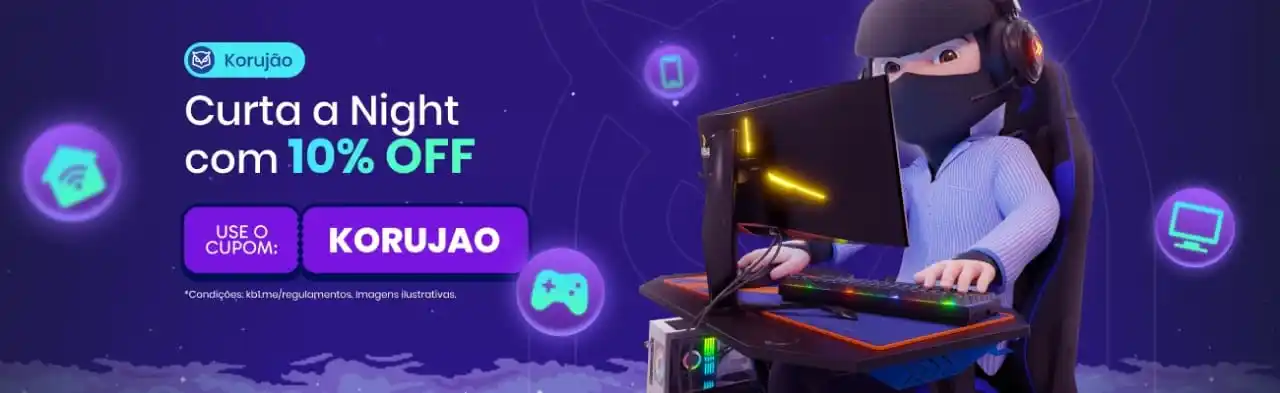 Image from Postando Cupons: 🌆 *CUPOM DA MADRUGADA KaBuM!* 🎟️ *10% OFF* 🎟️ *CUPOM*: KORUJAO ...