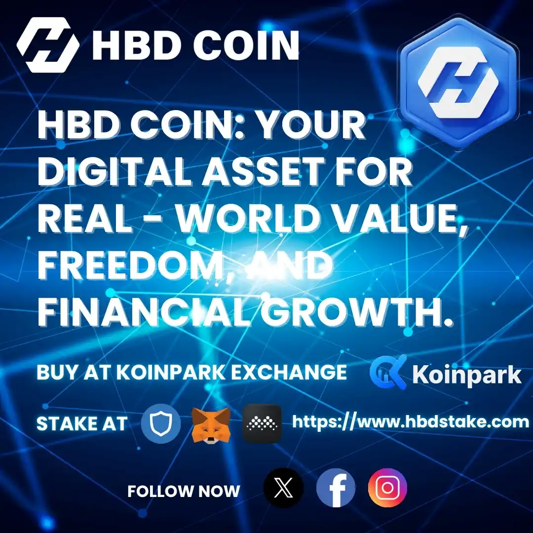 Image from HBD Chain ( https://hbdscan.com): HBD Coin: Your digital asset for real-world value, freedom, and financ...