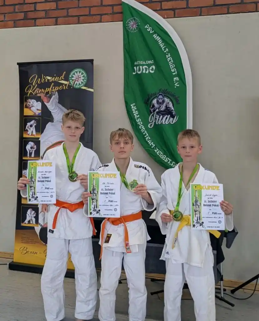 Image from VfB Germania Halberstadt e.V.: Judo: ... Germanen räumen in Zerbst ab Germanen erfolgreich beim Rolan...