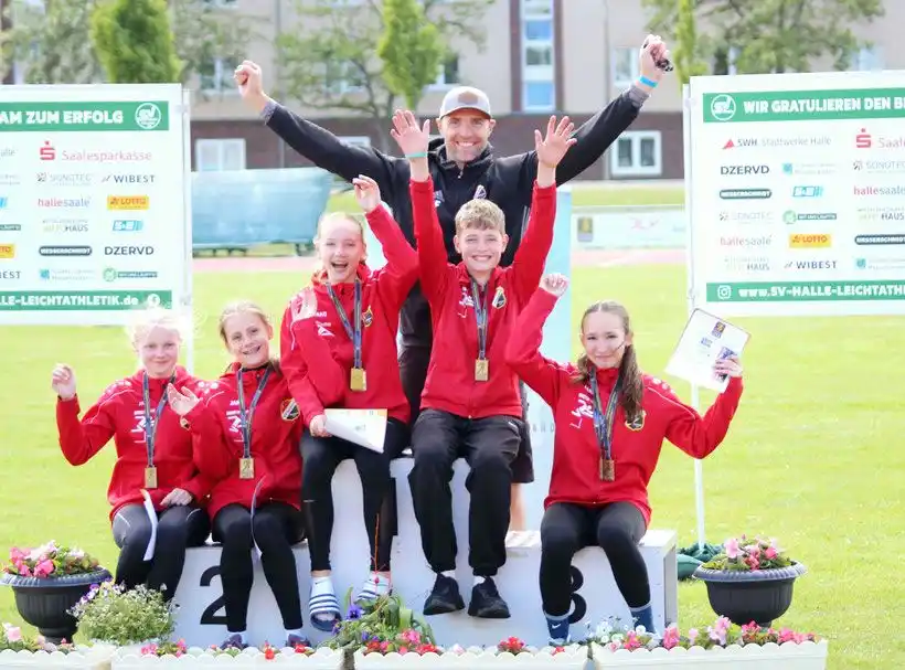 Image from VfB Germania Halberstadt e.V.: Leichtathletik: ... Landesmeister an der Saale Landesmeisterschaften ...