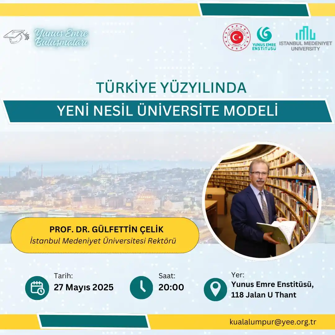 Image from İstanbul Medeniyet Üniversitesi : 🎓 Rektörümüz Kuala Lumpur’da Yeni Nesil Üniversite Modelini Anlatacak...