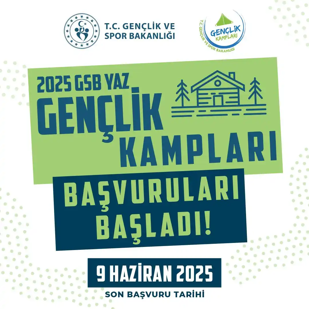 Image from İstanbul Medeniyet Üniversitesi : Sevgili gençler, beklediğiniz an geldi! 🙋🏻♂️ 2025 GSB Yaz Gençlik ...