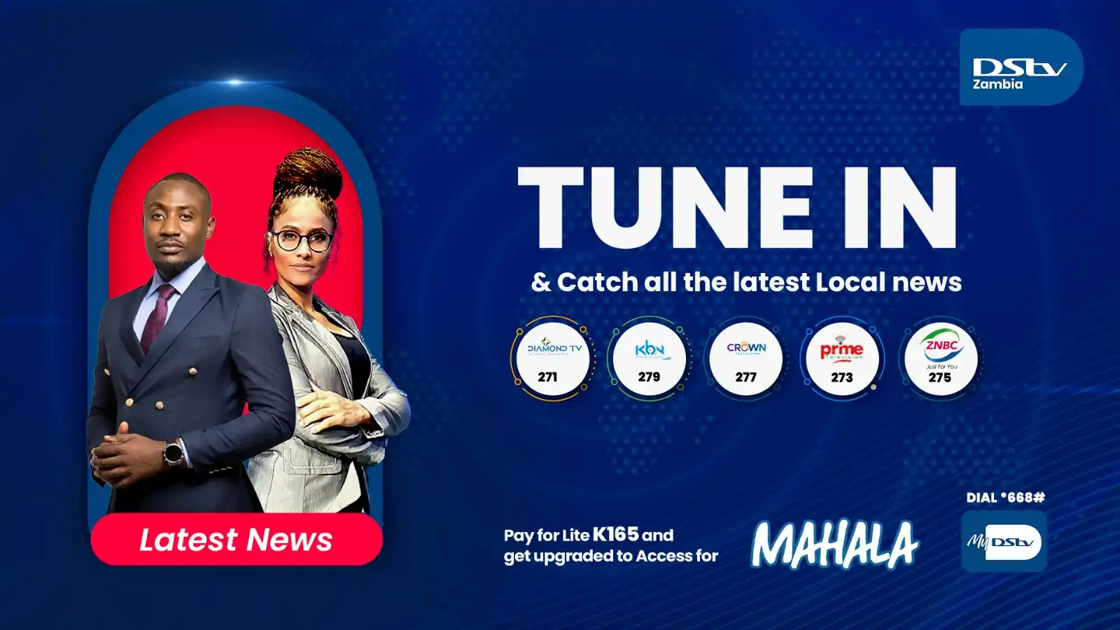 Image from DStv Zambia: Stay informed with the latest local news on DStv Zambia! 📺 Catch upda...