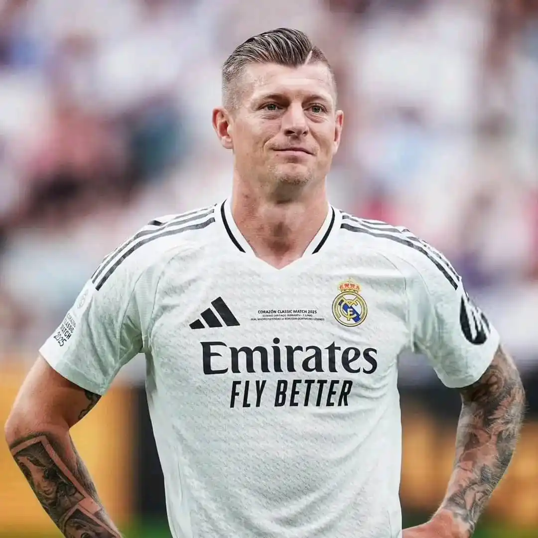 Image from FABRIZIO ROMANO                             CANAL OFICIAL: 🚨👀 Toni Kroos: “With Hansi Flick, some players were excluded from th...
