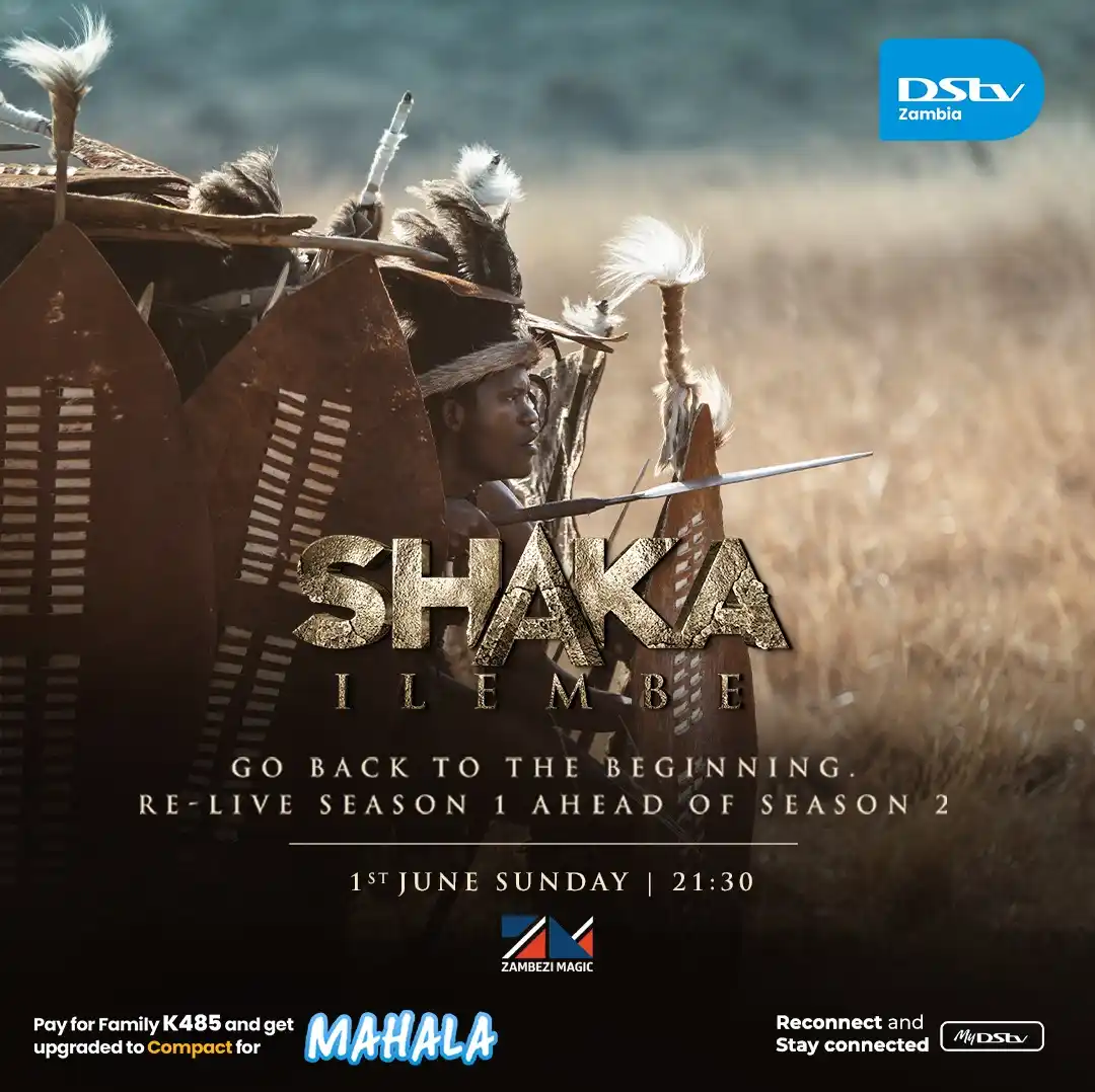 Image from DStv Zambia: 🔥 Witness the beginning of a legend! ⚔️👑 The journey of Shaka iLembe...