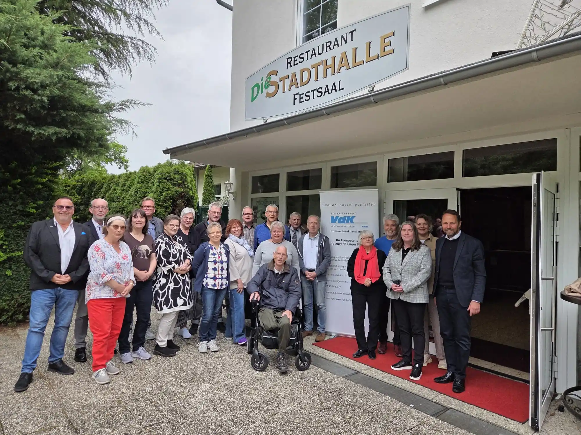 Image from Sozialverband VdK NRW: Zum diesjährigen *Kreisverbandstag* traf sich der *VdK-Kreisverband Le...