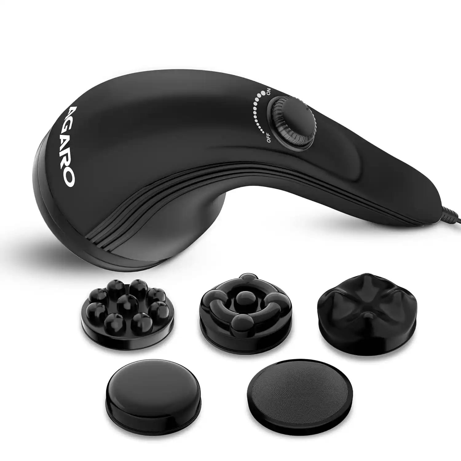 Image from Shop My Deals ( Best Online Shopping Deals, Offers Discount Site: *🔥🔥AGARO Atom Plus Electric Handheld Full Body Massager, 4 Massage H...