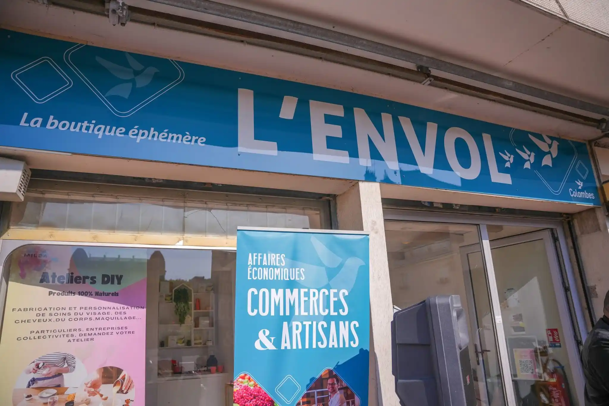 Image from Ville de Colombes: *APPEL À CANDIDATURES* 📢 L'Envol, la boutique éphémère de la Ville de...