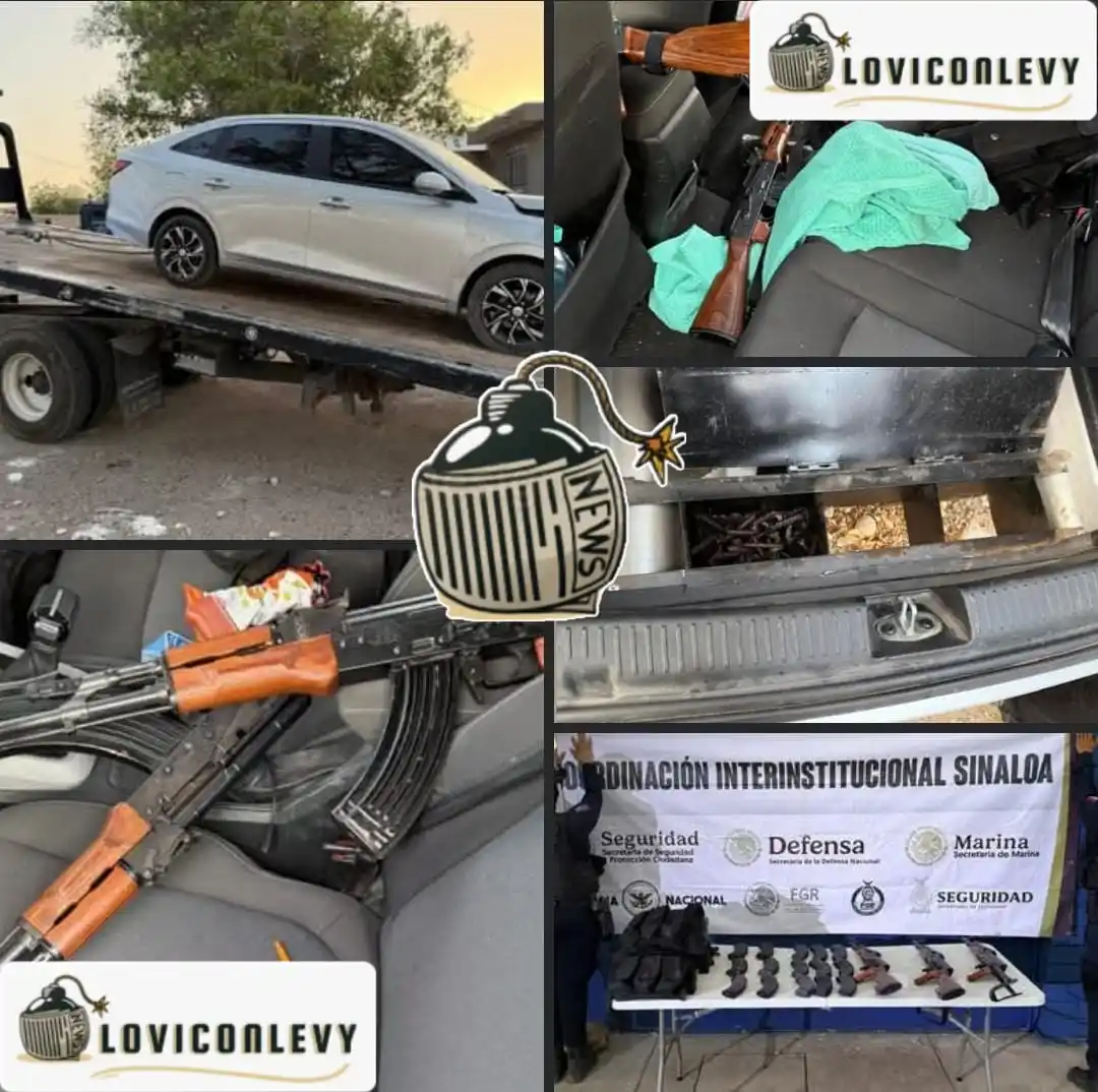 Image from LoViConLevy: Autoridades aseguraron un vehículo con aditamento para lanzar "ponchal...