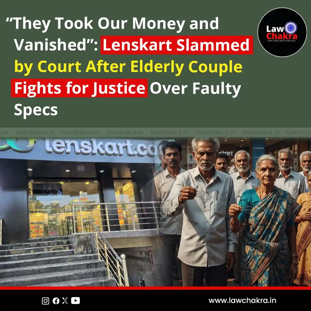 Image from LawChakra: Bangalore Consumer Court orders Lenskart to refund and compensate an e...