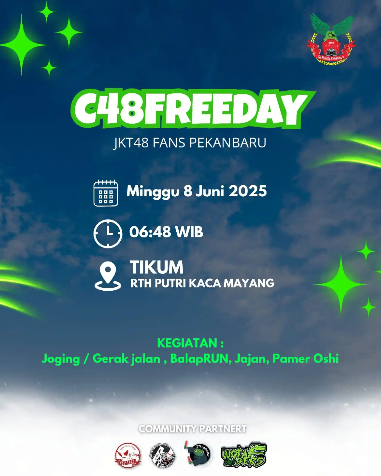 JKT48 Fans Pekanbaru post