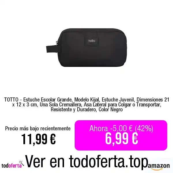 Image from Todoferta: Comprar www.amazon.es/dp/B0C2VFTTWY?tag=20212020-21  TOTTO - Estuche E...