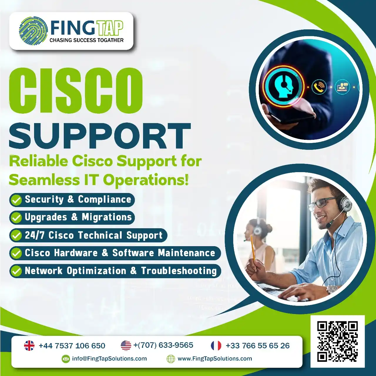 Image from FingTap 🇪🇺 Channel: *Comprehensive Cisco Solutions for Your Business* At FingTap, we prov...