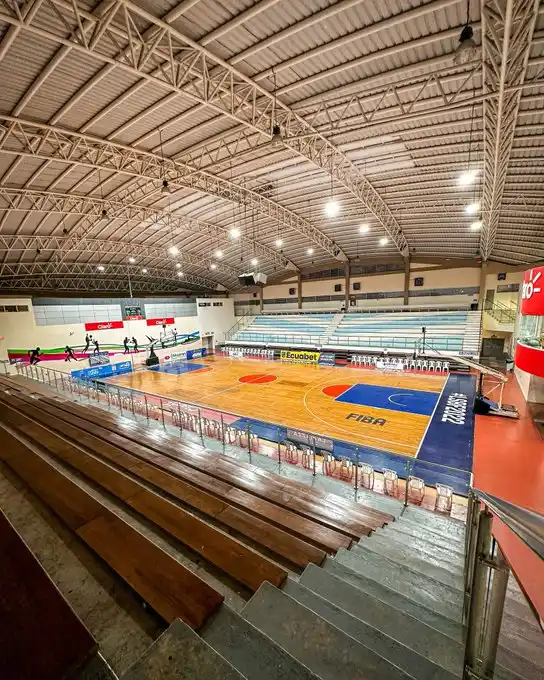 Image from Barcelona Sporting Club: 🏟️📍 El Coliseo Abel Jiménez listo para nuestro debut en la <a class=...