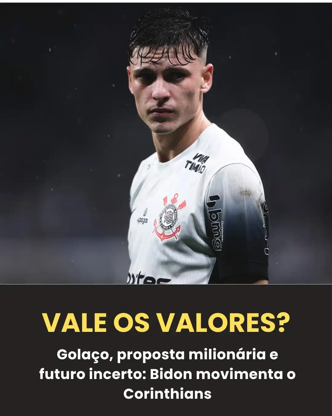 Image from Bolavip Brasil: Golaço, proposta milionária e futuro incerto: Bidon movimenta o Corint...