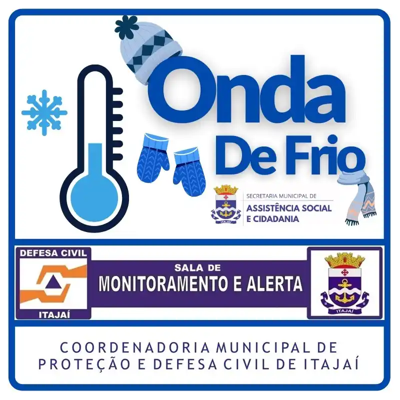 Image from Defesa Civil de Itajaí 🚨AVISOS E ALERTAS🚨 : https://defesacivil.itajai.sc.gov.br/noticia/6113/massa-de-ar-frio-pro...