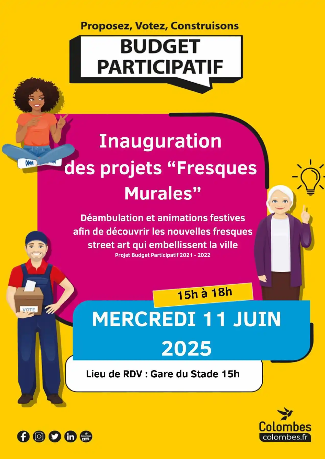 Ville de Colombes post