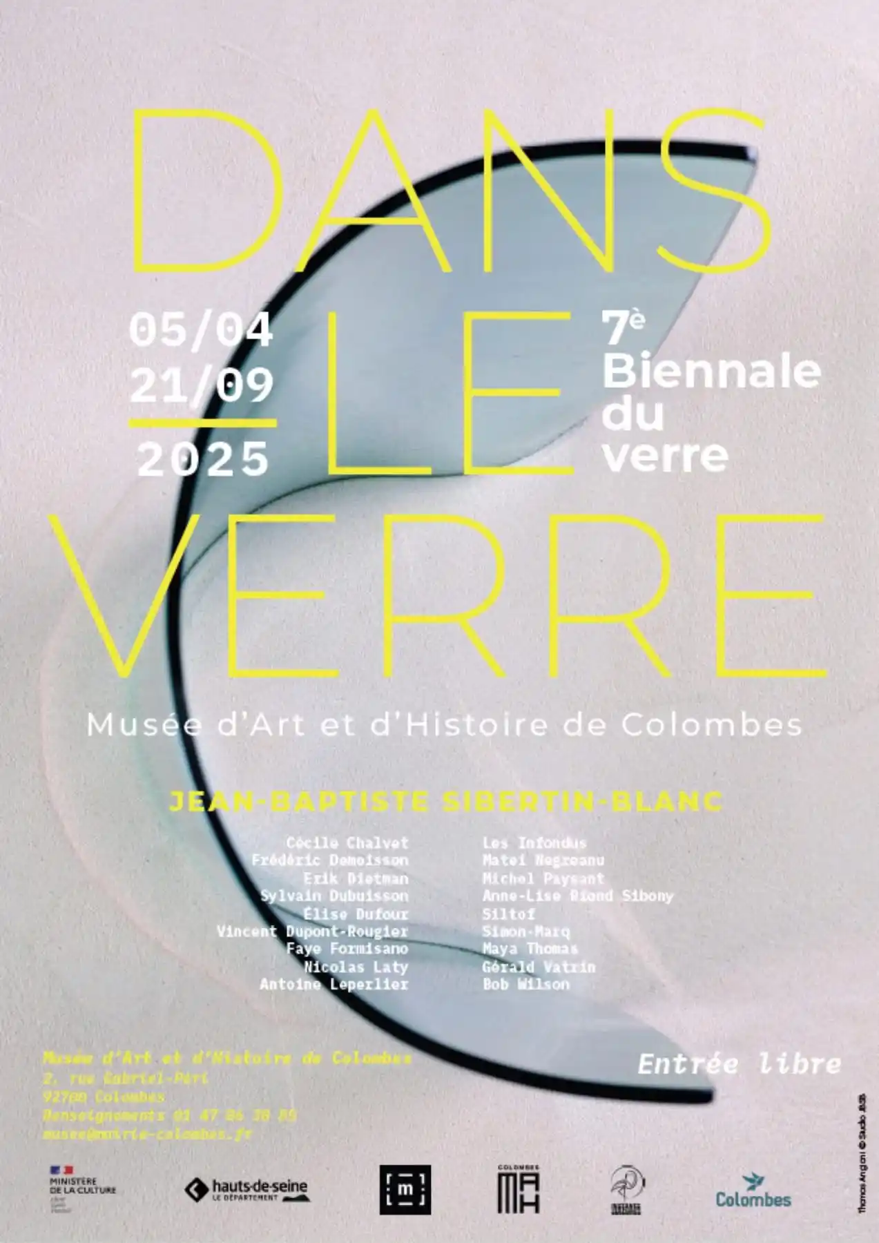 Image from Ville de Colombes: Jean-Baptiste Sibertin-Blanc, l'artiste designer invité et co-commissa...