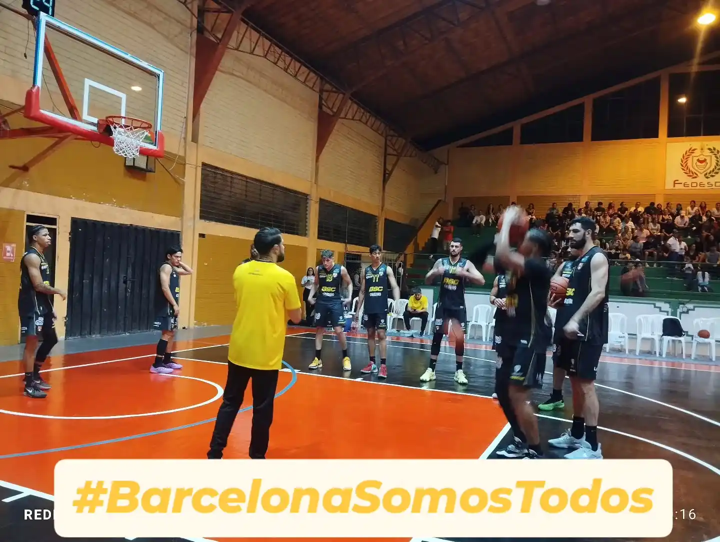 Image from Barcelona Sporting Club: Listos para el arranque del partido de visitante. Fecha 2 <a class="te...