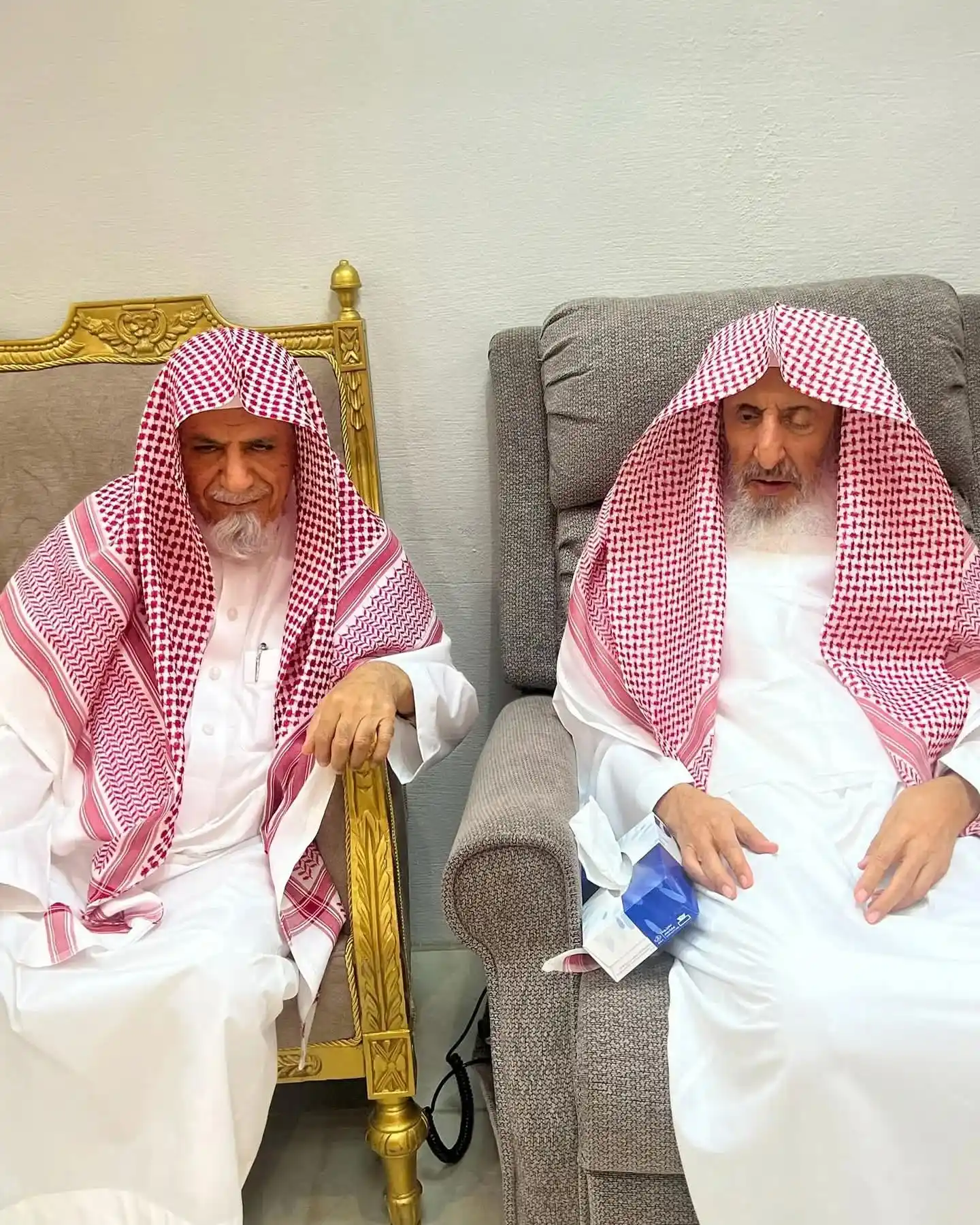 Image from Ashabahebwa Ramadhan: مفتي عام المملكة الشيخ عبدالعزيز آل الشيخ يستقبل الشيخ صالح بن حميد بم...