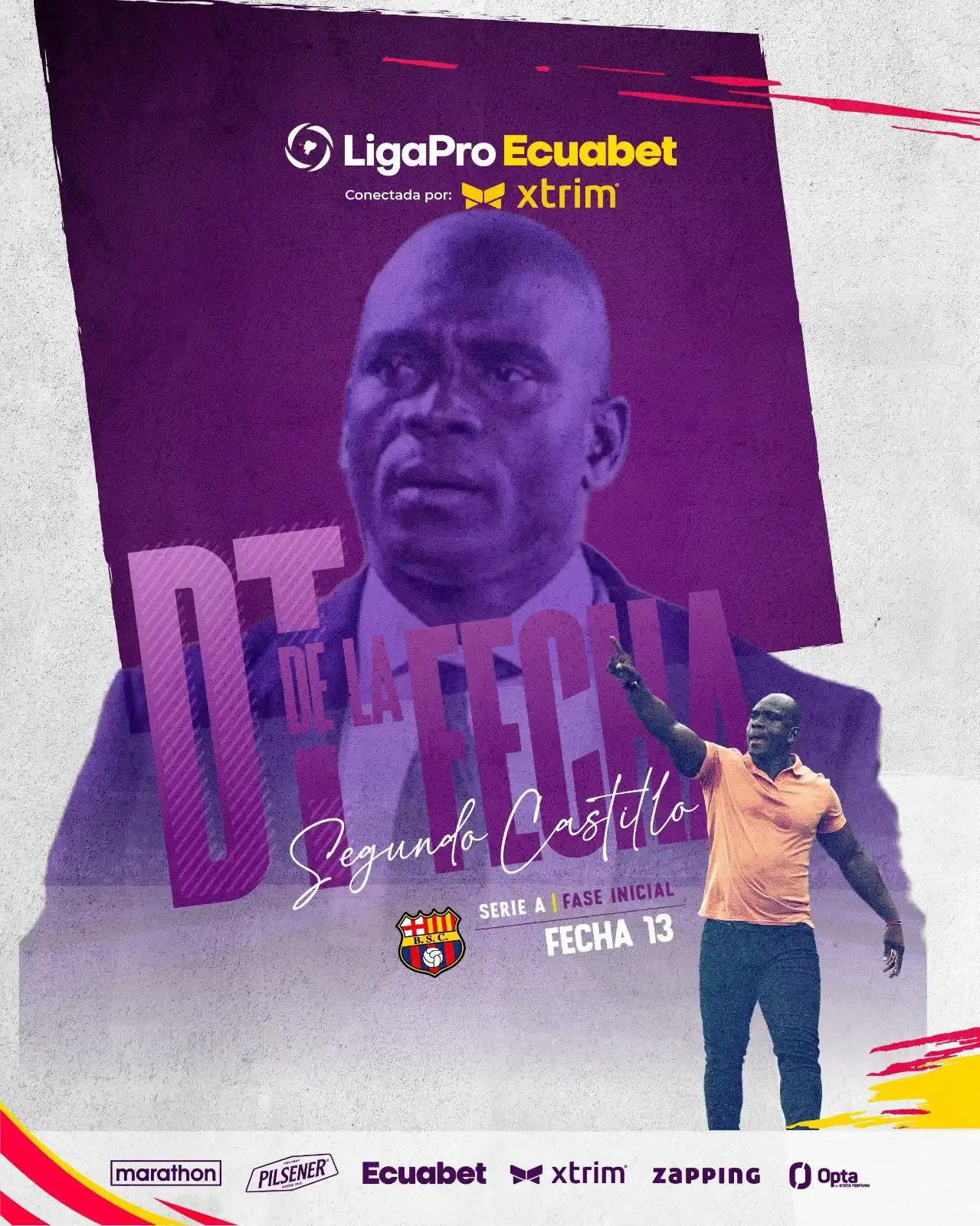 Image from Barcelona Sporting Club: Nuestro DT Segundo Castillo, fue escogido como el mejor entrenador de ...