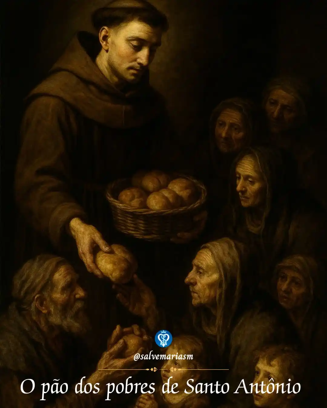 Image from @salvemariasm: *O PÃO DOS POBRES DE SANTO ANTÔNIO* _Texto atualizado em 10/06/25_ _...