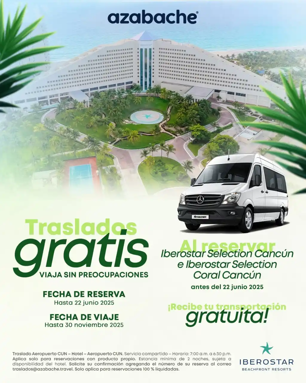 Image from Azabache México: Ofrece a tus pasajeros *Traslados Gratis*, en sus reservas con _Iberos...