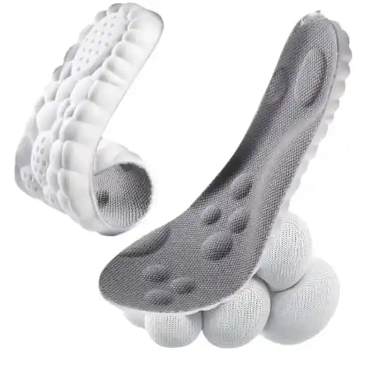 Image from Ofertas Do Dia: 🔥Palmilha Ortopédica 4D Alívio De Dores Nos Pés Para Tênis Sapatos Ch...