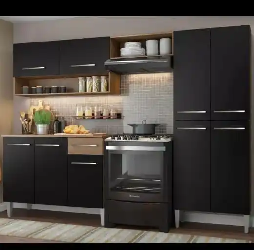 Image from Ofertas Do Dia: PARECE PLANEJADA ✅ Armário Emilly de Cozinha Modulada Completa Compac...