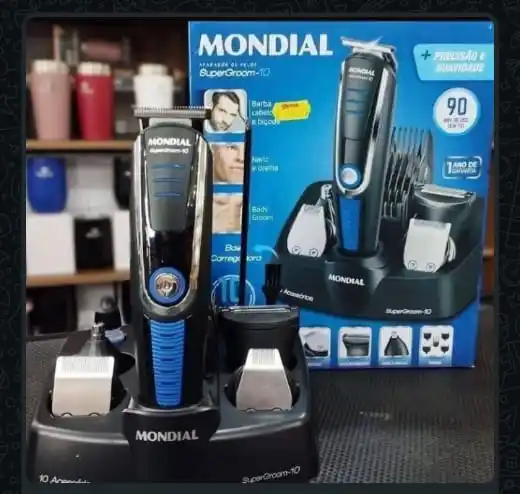 Image from Ofertas Do Dia: PRA COMEÇAR A TUA BARBEARIA NA GARAGEM ✅ Aparador de pelos mondial su...