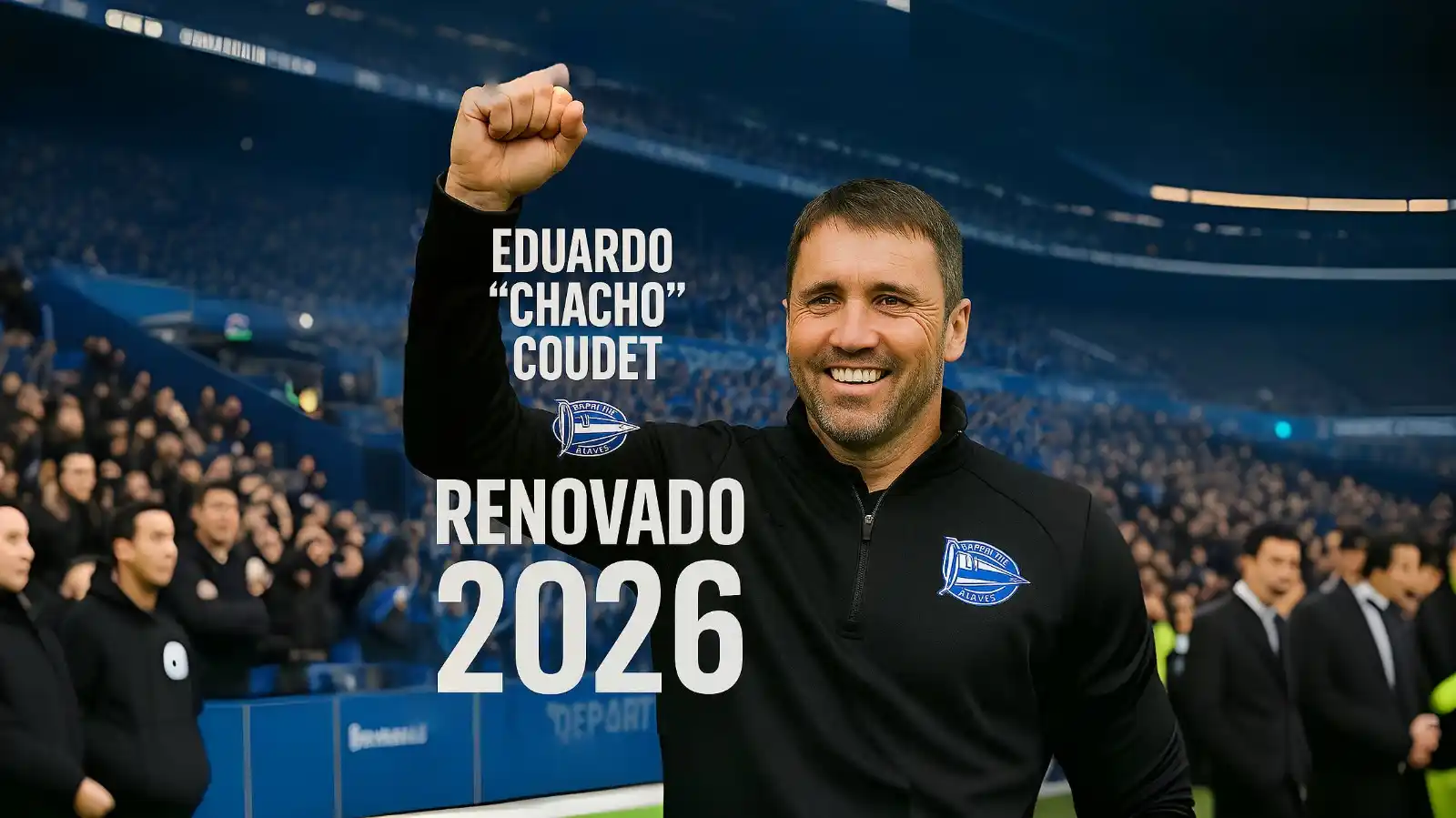 Image from HA10: 🎥 ¿Premio o castigo? Eduardo "Chacho" Coudet renueva con el Alavés ha...