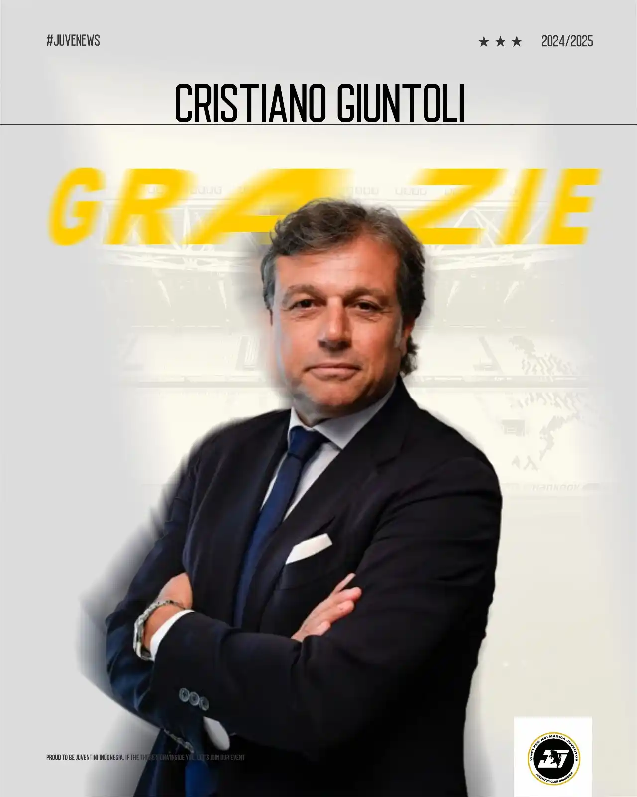 Image from JCINDONESIA: RESMI: Cristiano Giuntoli dan Juventus sepakat berpisah. Juventus da...