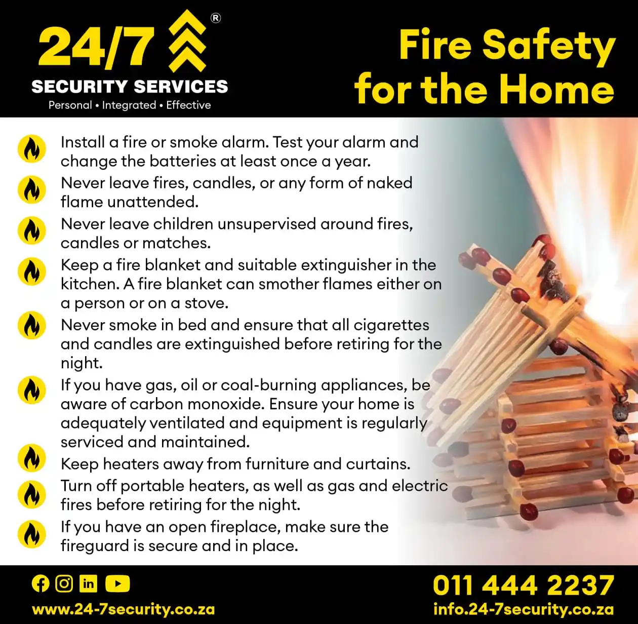 24/7 Security Services post