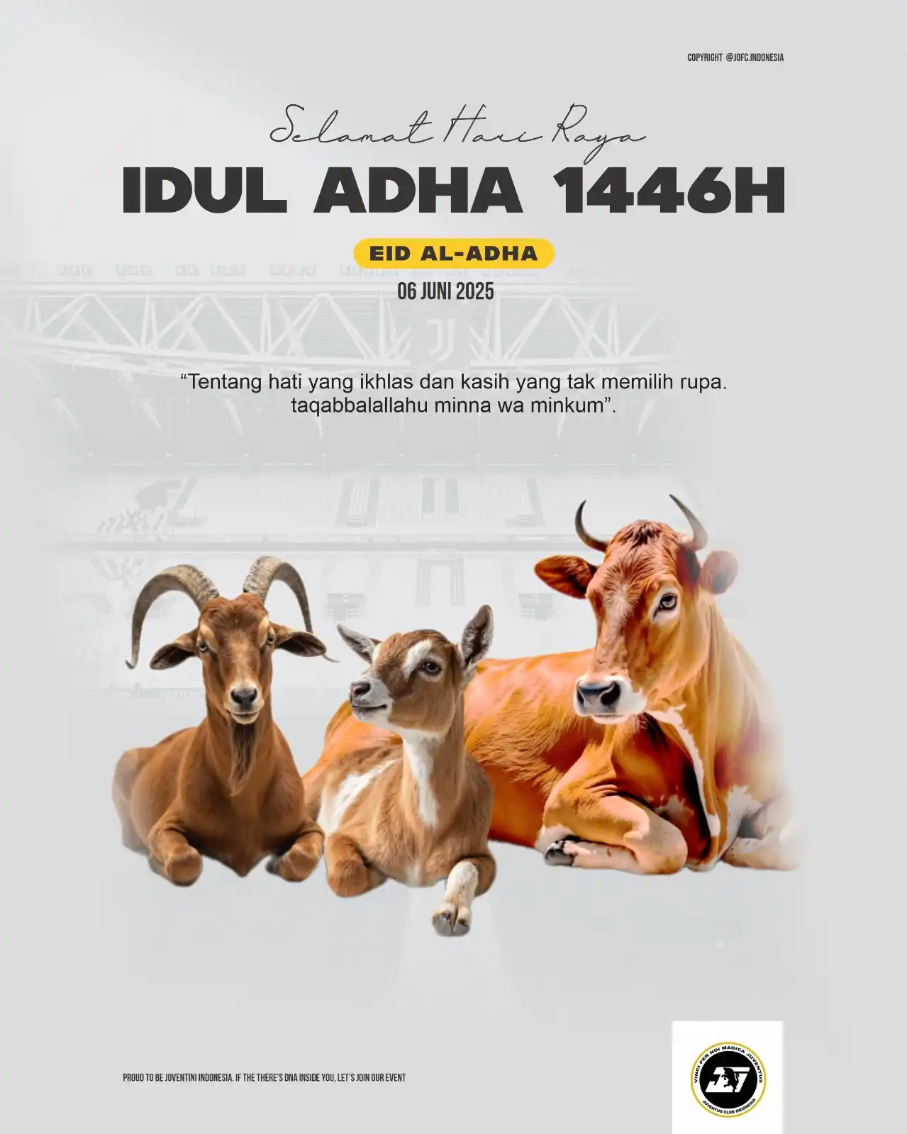 Image from JCINDONESIA: Selamat Hari Raya Idul Adha 1446 H. Semoga kita bisa memaknai pengor...